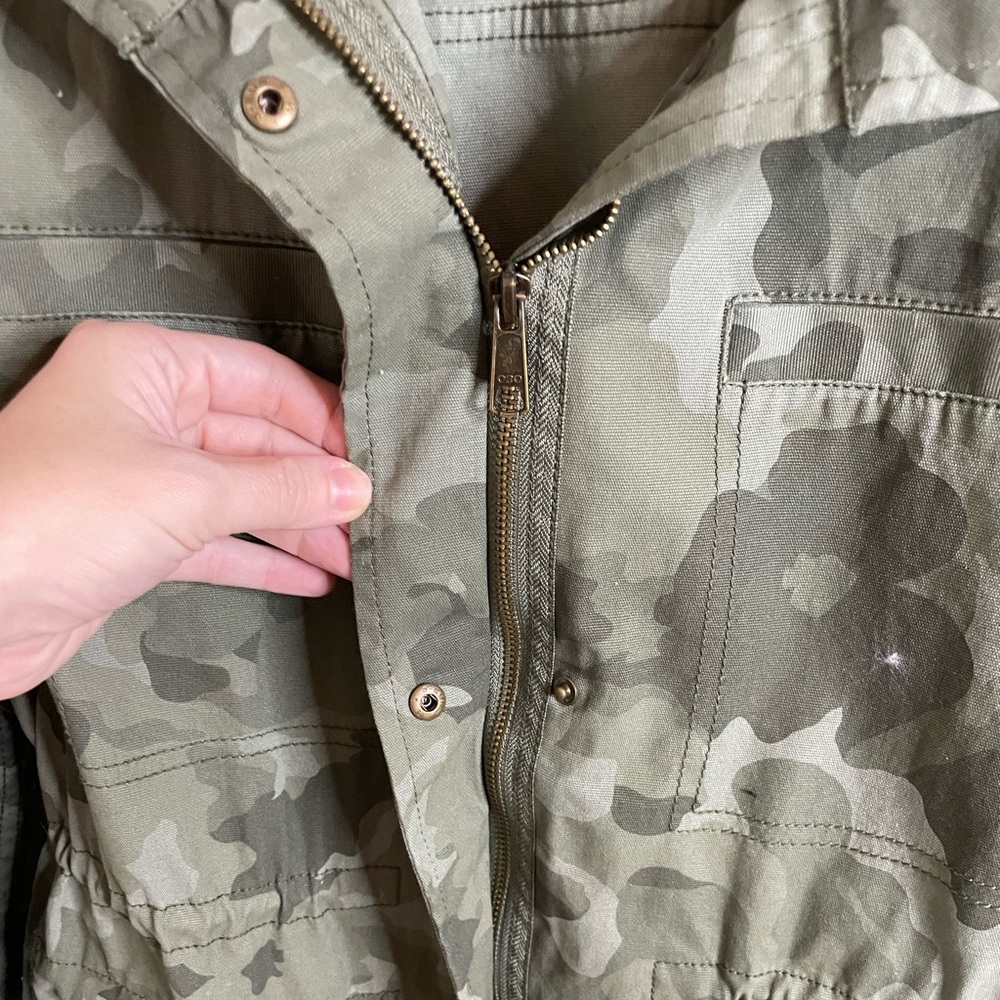Camo Print Utility Jacket - image 2